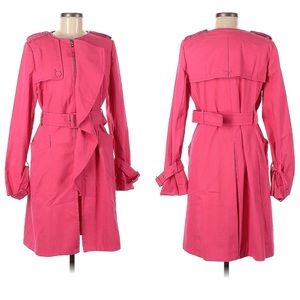 BCBG Pink Trench Coat